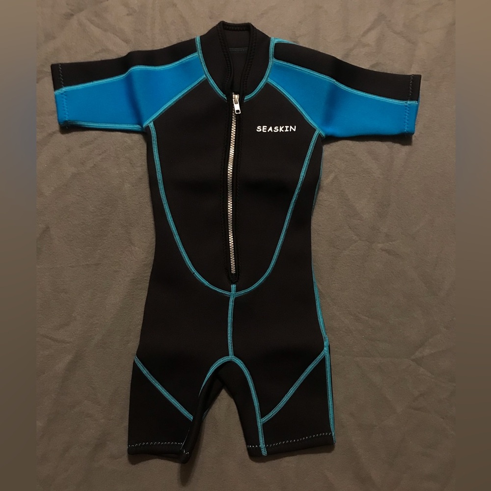 NEW Seaskin Toddler Shorty Wetsuit
